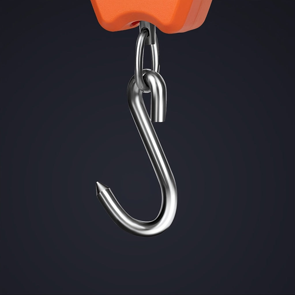 Digital Hanging Scale Plastic Battery Powered Non-Rechargeable AAA for Home Outdoor Use