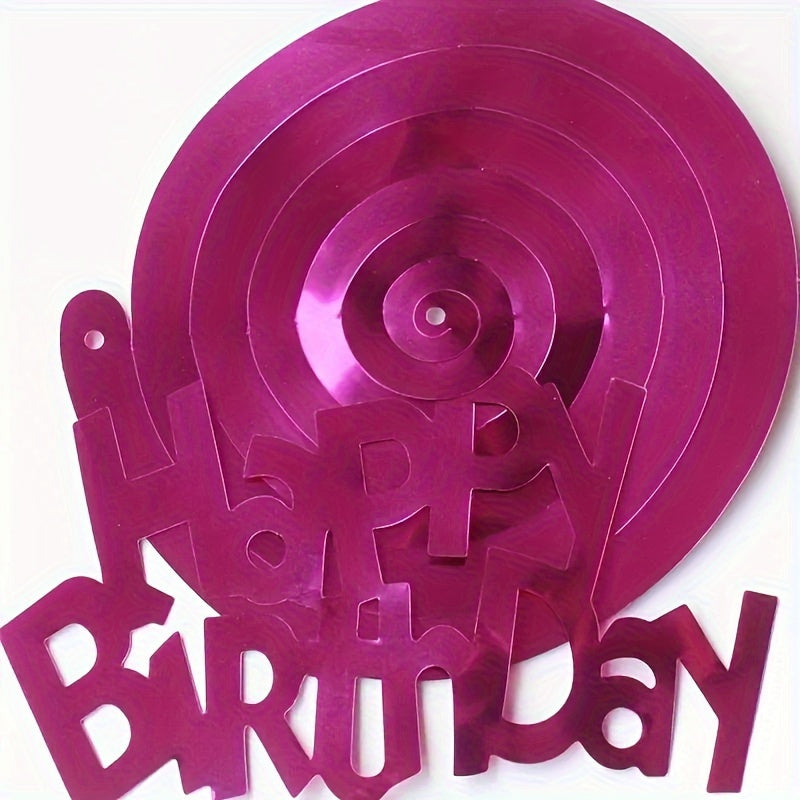 6pcs Gold Spiral Hanging Decorations for Parties and Celebrations