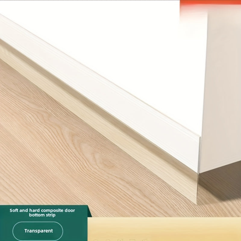 Windproof Door Seal Strip Self-Adhesive Soundproof Waterproof for Glass and Wooden Doors