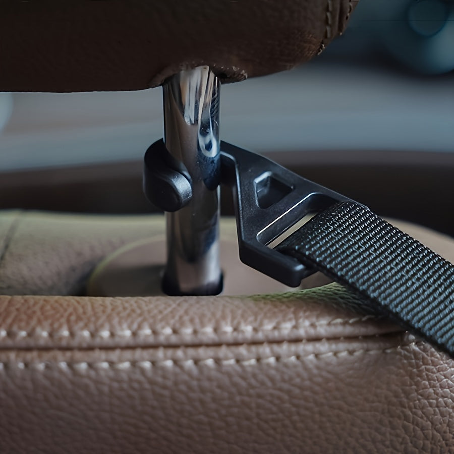 Universal Car Backseat Hook Organizer Plastic Adjustable Storage Hanger