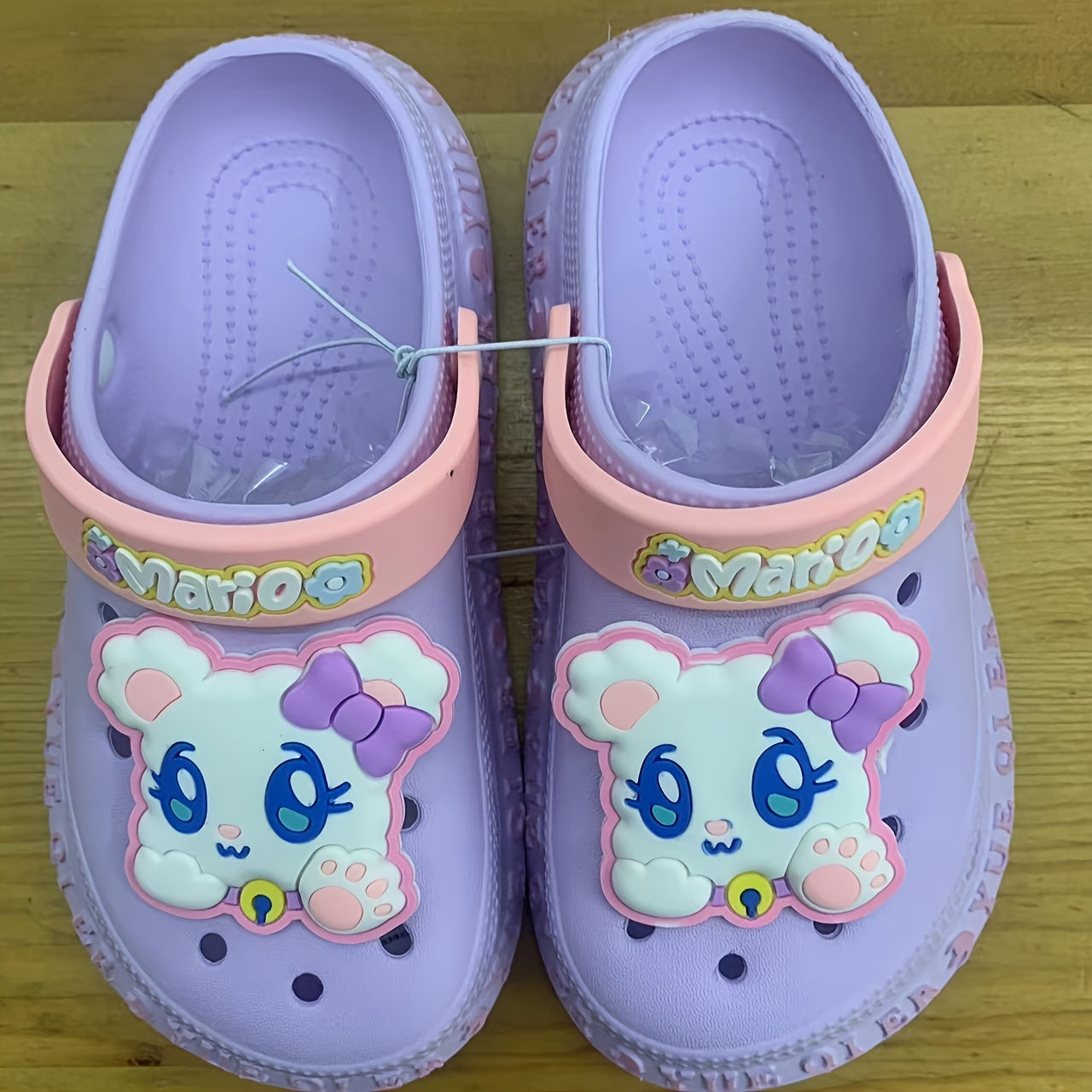 Girls' Cartoon Clogs EVA Slip-On Summer Indoor Outdoor Kids' Shoes