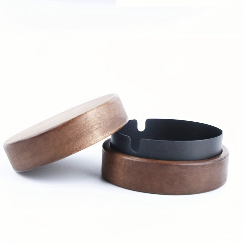 Portable Retro Ashtray Set for Home Office Car Decorative Accessories