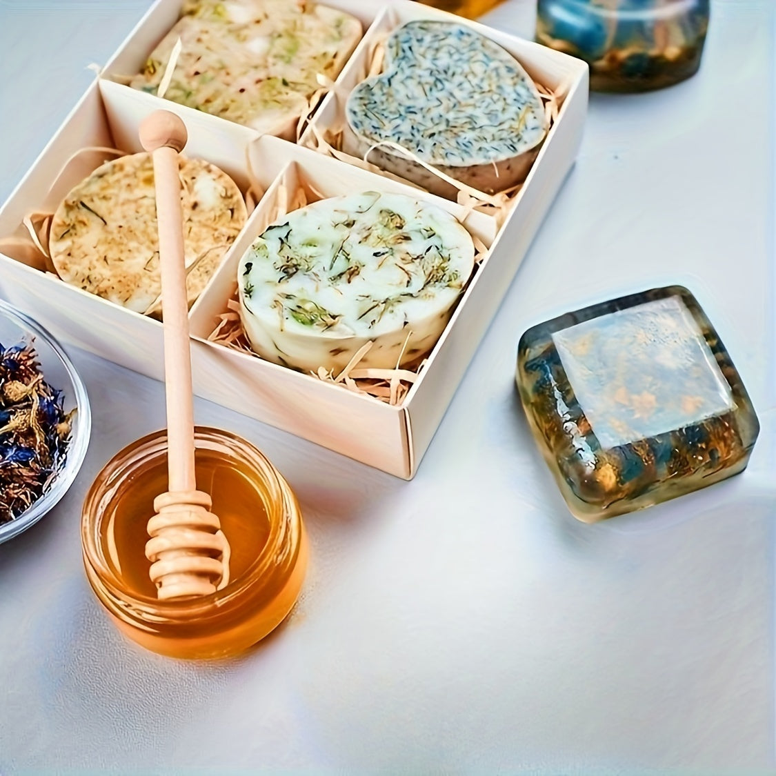 Base de jabón de derretir y verter sin fragancia para todo tipo de piel 249g 453g 907g Glicerina Aceite de oliva Sin SLS