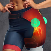 Uniseks isitiladigan bo‘yinning va sonning qoplamasi, karbon tolasi - vibratsiyali massaj, sozlanadigan harorat