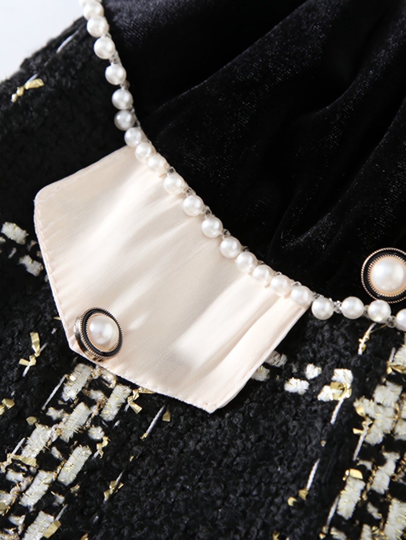 Girls Long Sleeve Tartan Suiting Set with Bow Decor for Spring Fall Activities