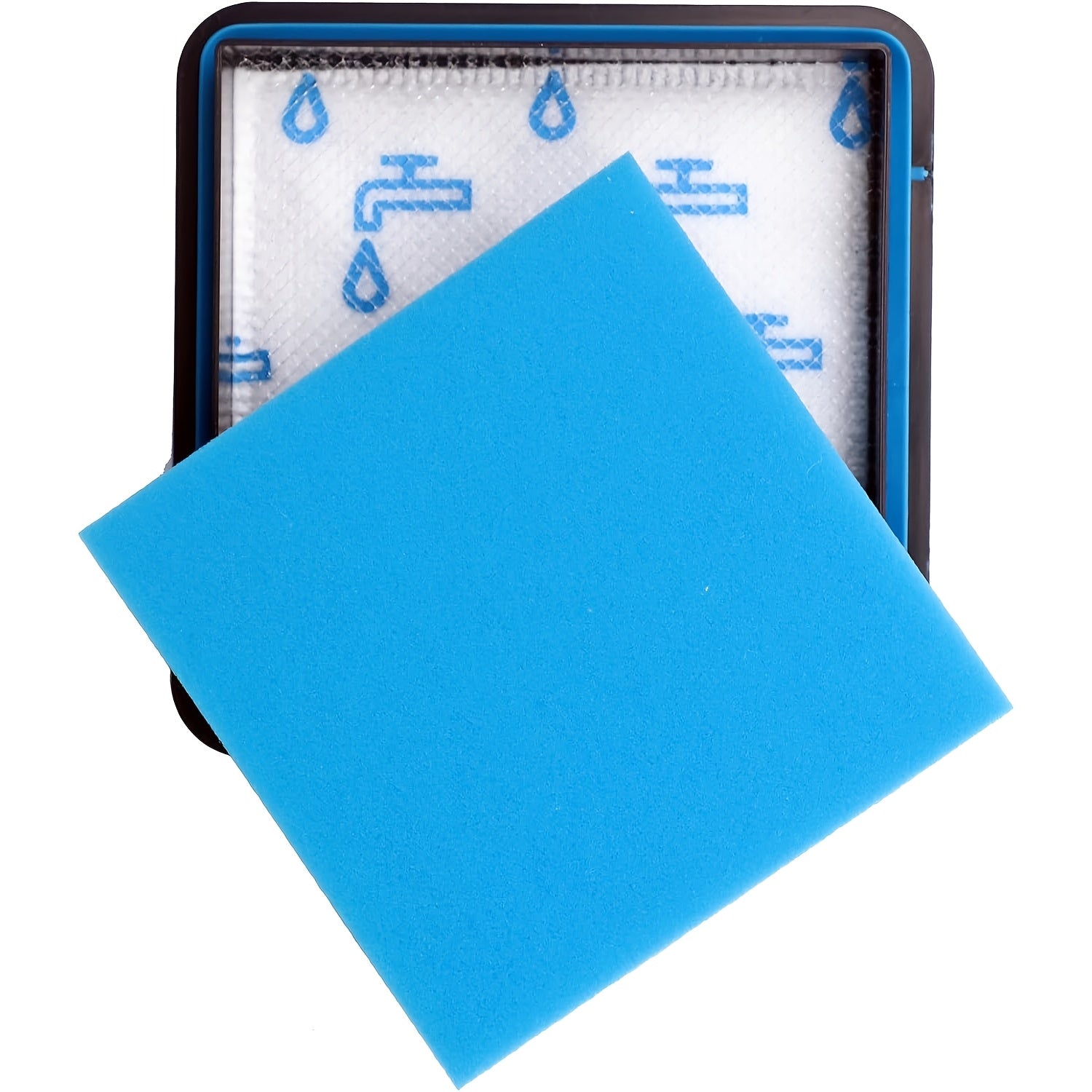 Filtro de aspiradora lavable compatible con Philips FC9331 FC9332 FC8010 filtro de polvo reutilizable de alta eficiencia