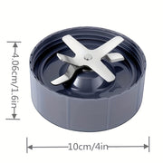 1 dona Nutribullet Extractor Blade bilan sharbat tayyorlash tajribangizni yangilang. 600W/900W modellari bilan mos keladigan ushbu almashtirish qismi sharbat tayyorlash samaradorligini oshiradi va sizga maksimal oziq moddalarni olishga yordam beradi.