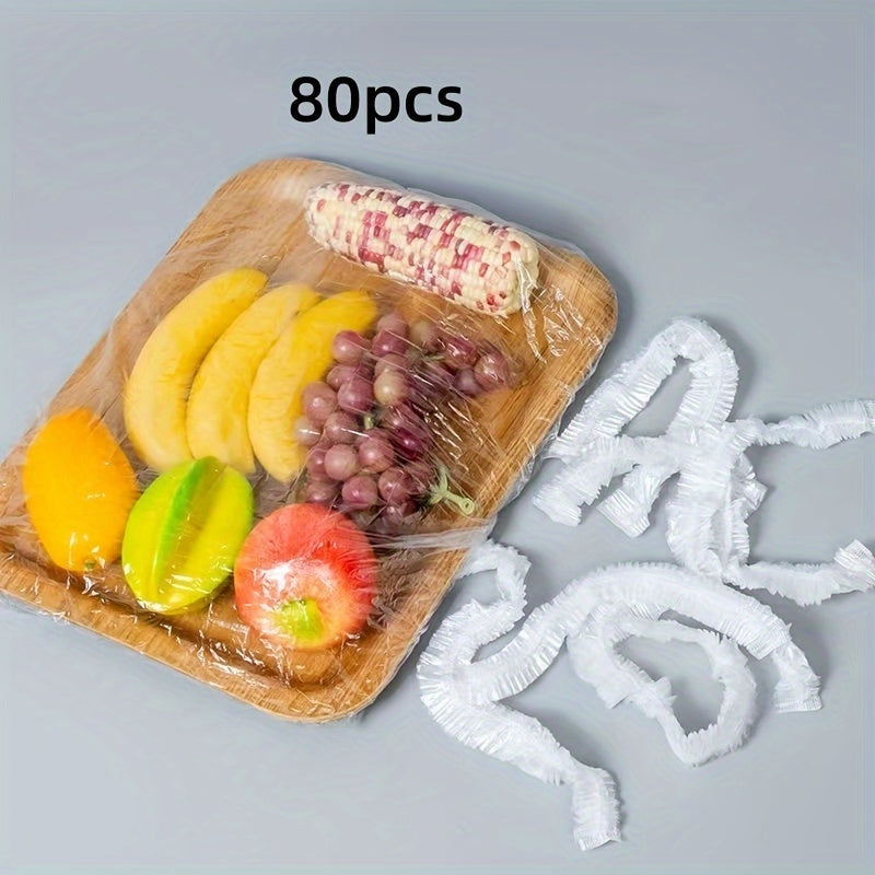 Disposable Extra-Large Transparent Food Preservation Cover for Dust Protection