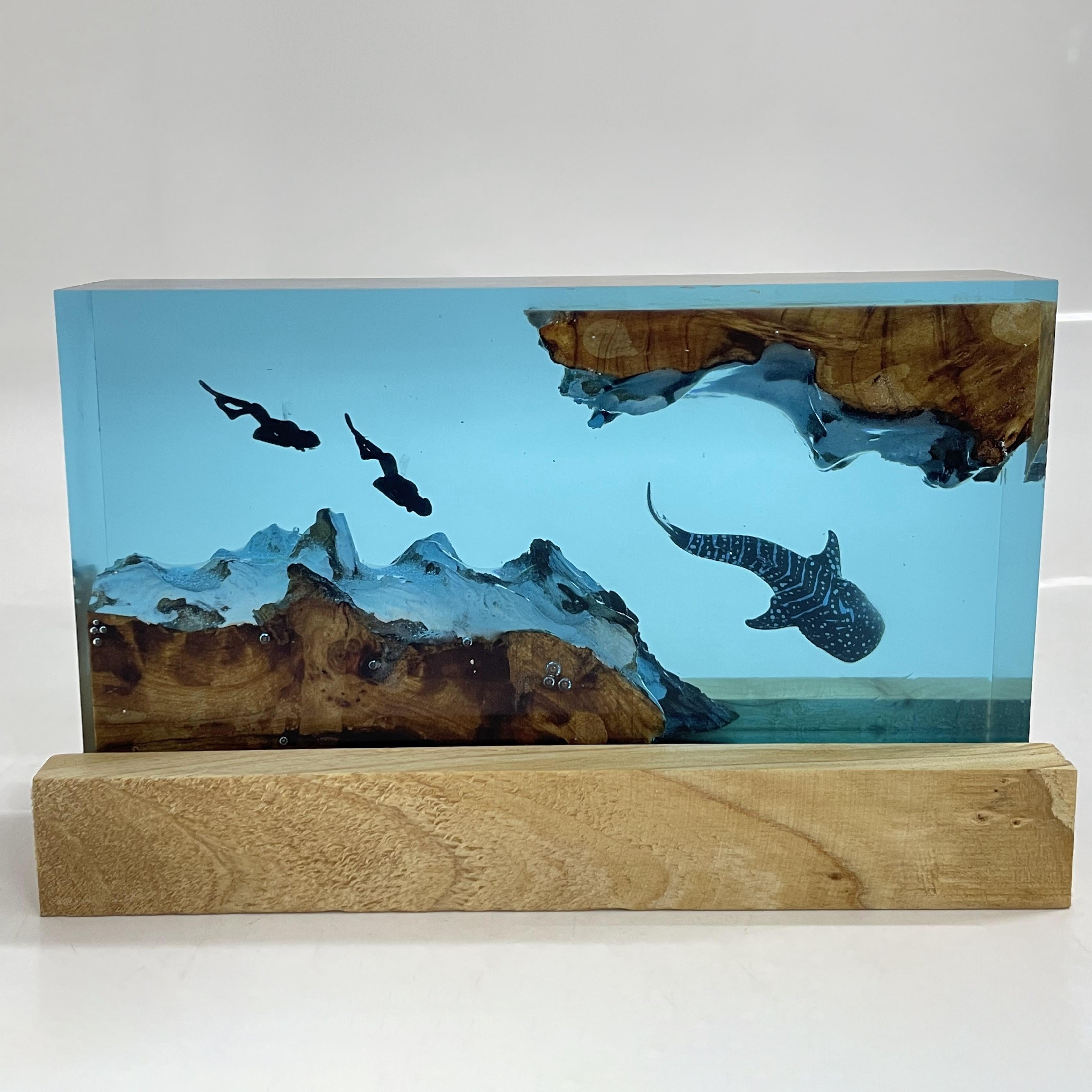 Qo'l bilan yasalgan kit qoplamali lampa, yotoqxona uchun noyob yoritish va bezak, mukammal sovg'a.