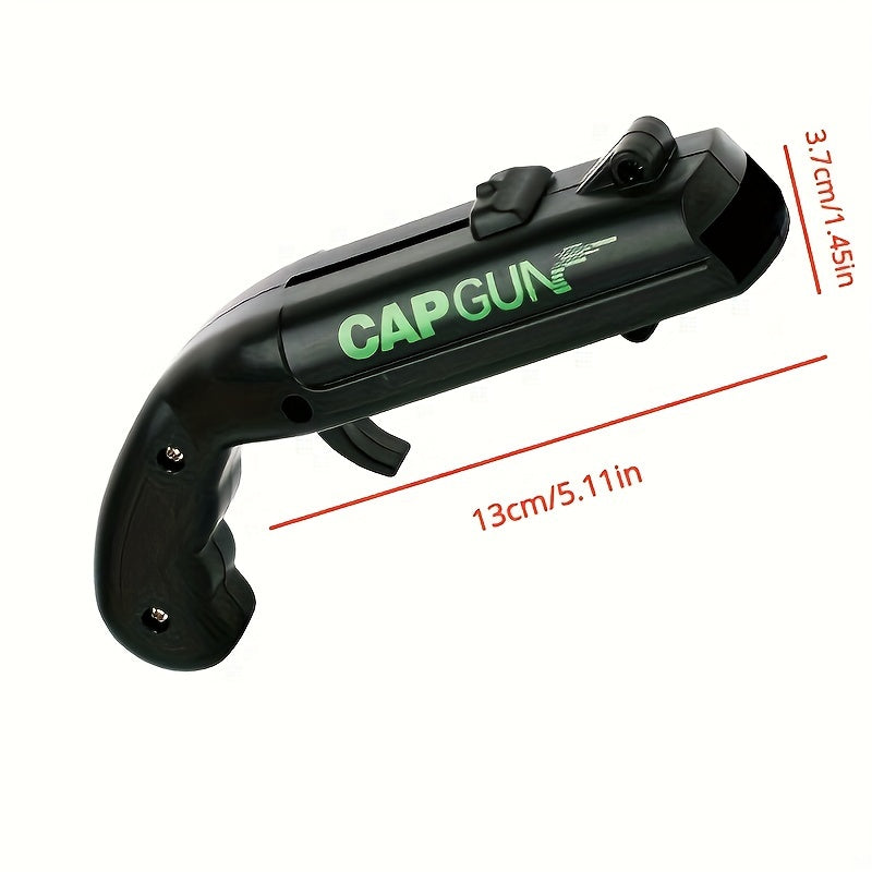 Portable Cap Gun Bottle Opener with Shooter Design for Outdoor Parties