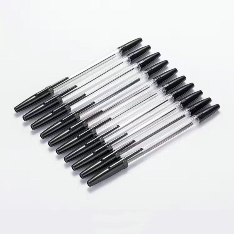 Set of 10 Multicolor 0.7mm Ballpoint Pens for Teens and Adults