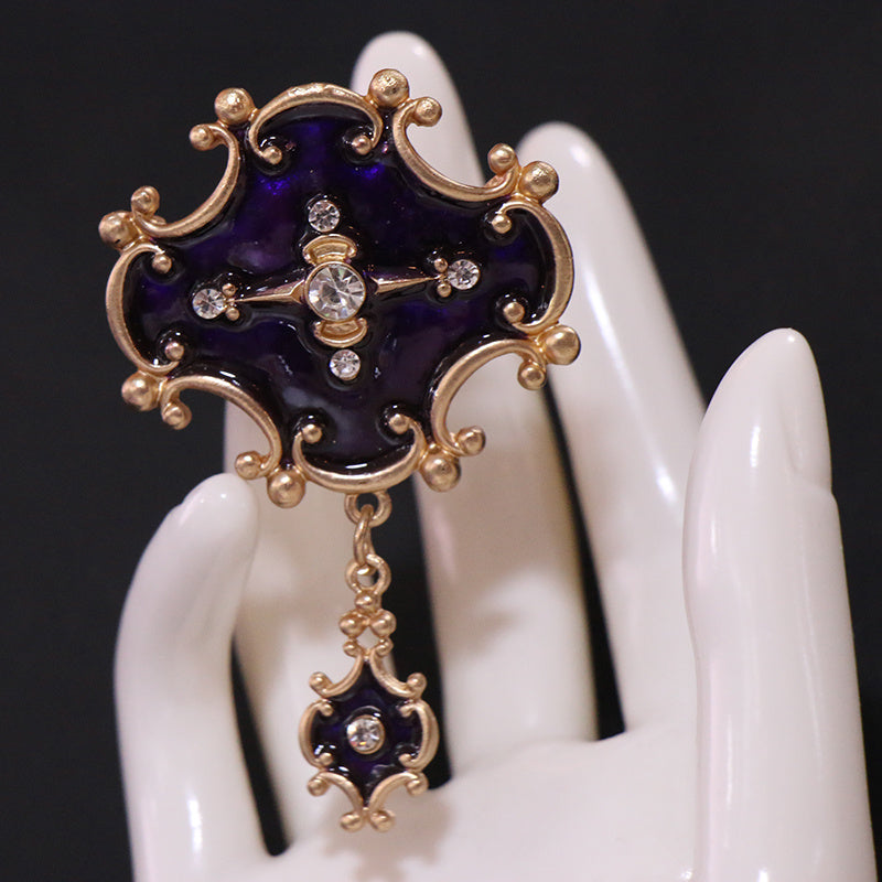 Enamel Brooch Pin Unconventional Design for Dresses and Sweaters