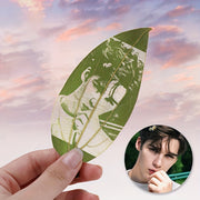 Индивидуальная рамка для одного портрета листа - персонализированный подарок-арт для пар, дня рождения, юбилея, свадьбы, Дня святого Валентина - деревянная рамка для взрослых от 14 лет и старше - уникальный и высококачественный художественный сувенир