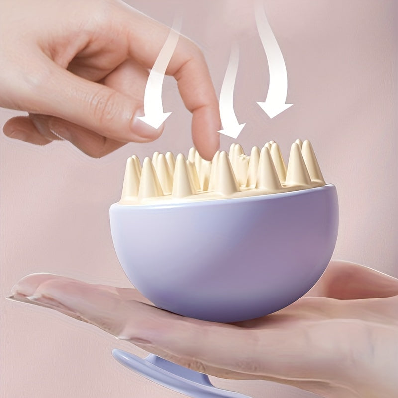 Ergonomic Scalp Massager and Shampoo Brush Detachable Easy-Clean Design