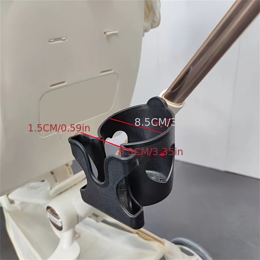 Stroller Cup Holder Phone Holder Combo Water Bottle Holder for Strollers