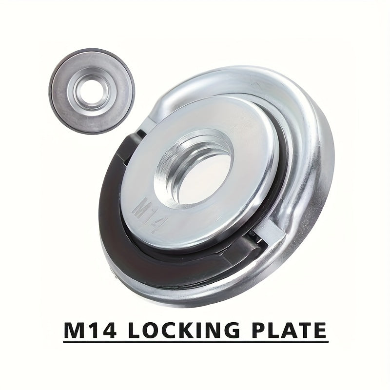 Angle Grinder Locking Nut, Quick Clamping Tool, Heavy Duty Replacement