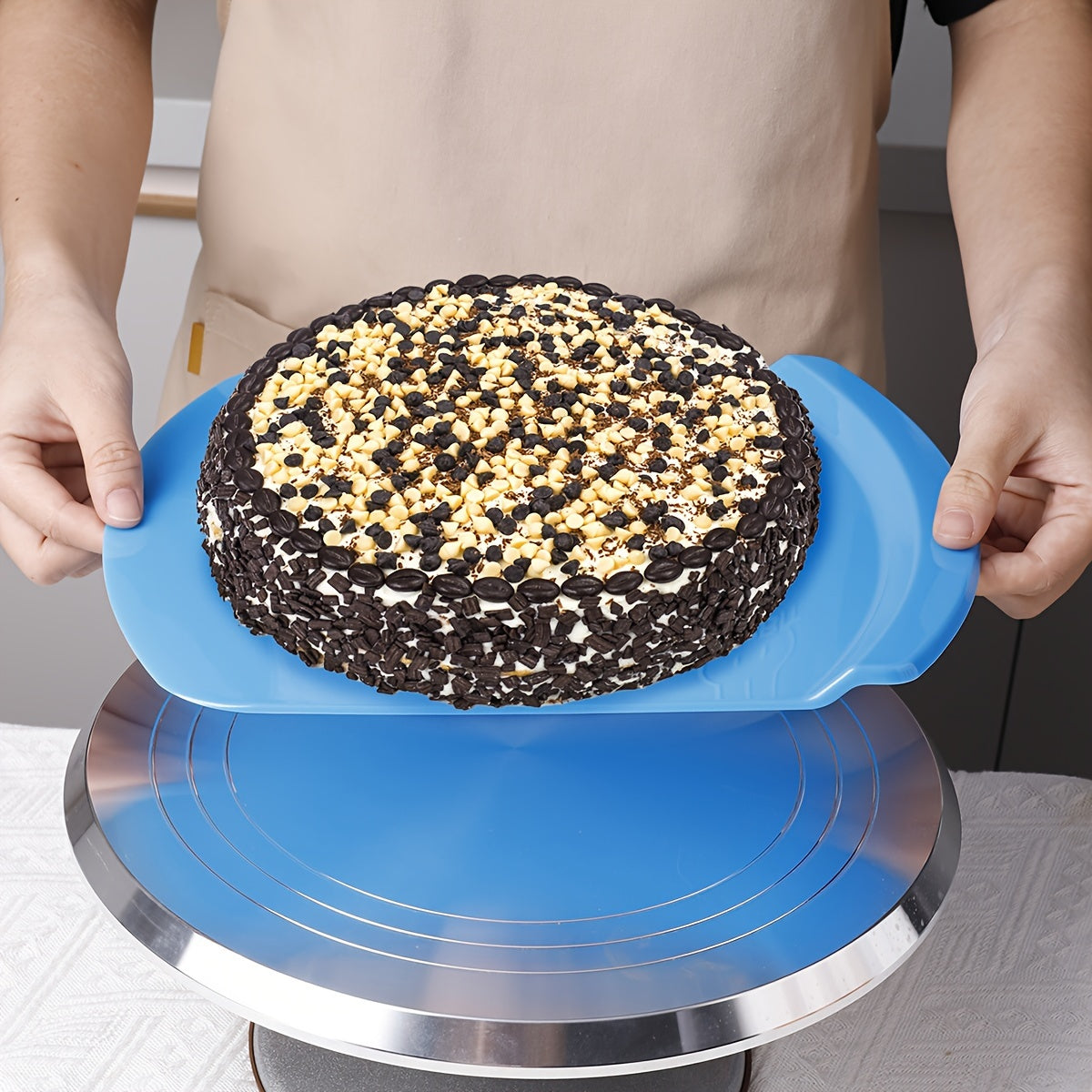 Cake Safe Lifter Plastic Cake Transfer Shovel for Pies and Baking Kitchen Tool