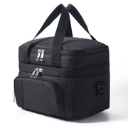 Insulated Lunch Bag Leak-Proof Tote with Adjustable Shoulder Strap for Outdoor Use