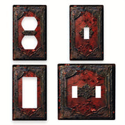 Maple Leaf Light Switch Cover for Bathroom and Bedroom Fits 1 or 2 Gang Switches