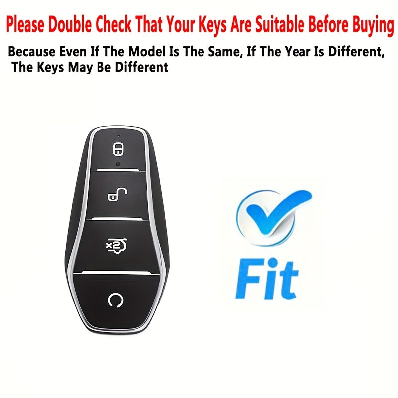Universal TPU Key Fob Cover for Smart Remote Compatible with Multiple Car Models