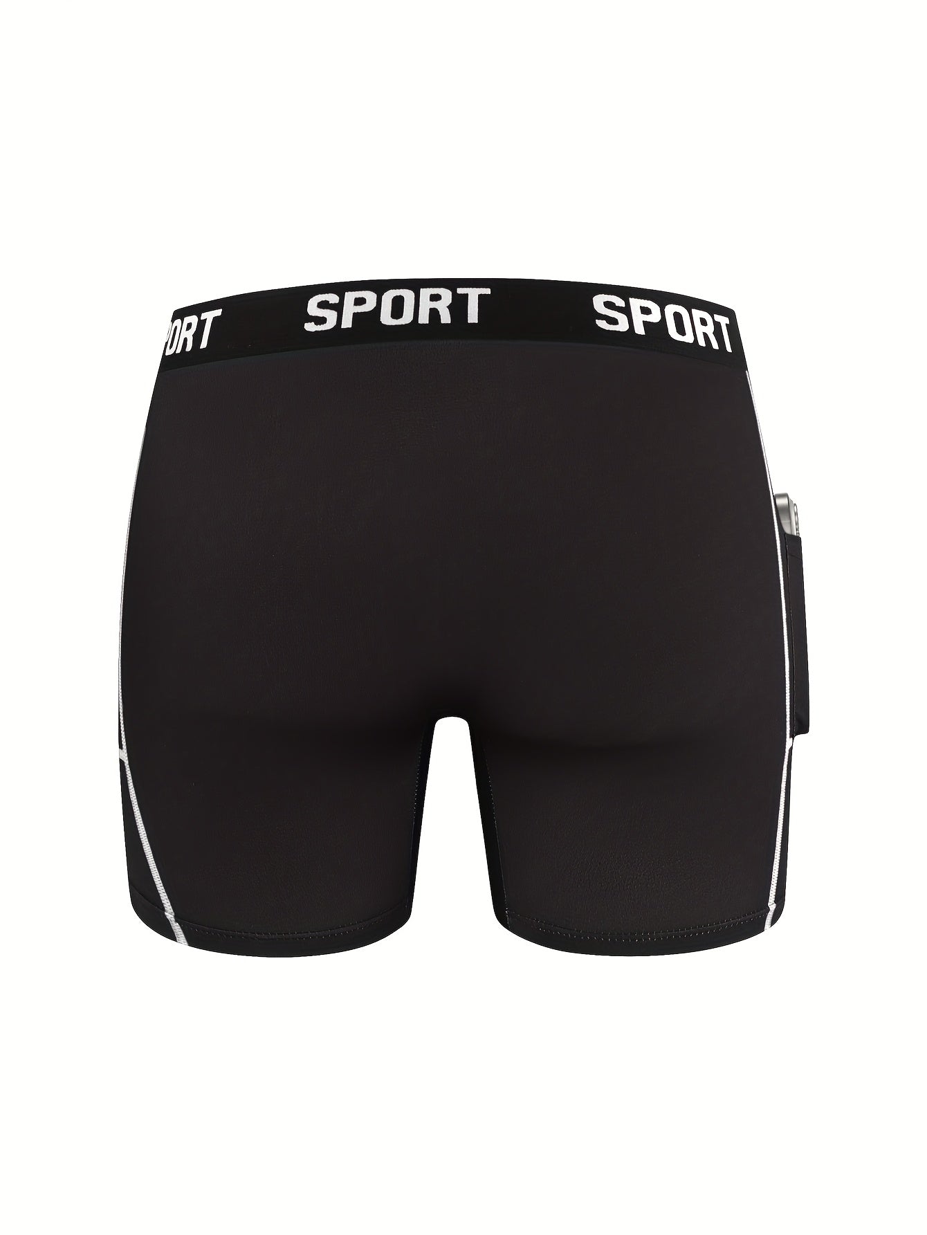 Men's Breathable Stretch Quick-Drying Underwear Set 4 Pack Lightweight Sports Fitness