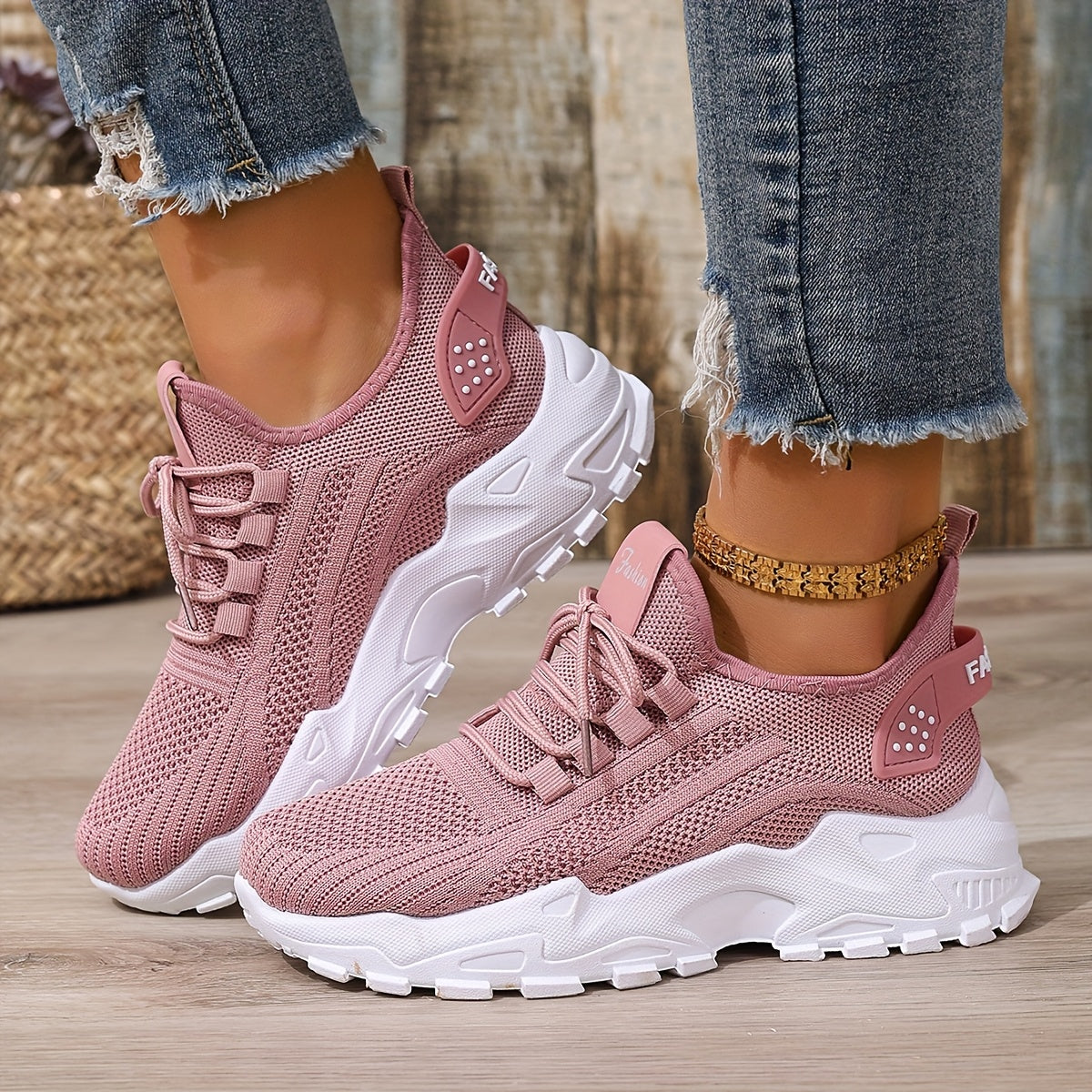 Women's Mesh Sneakers Lightweight Breathable Casual Running Shoes