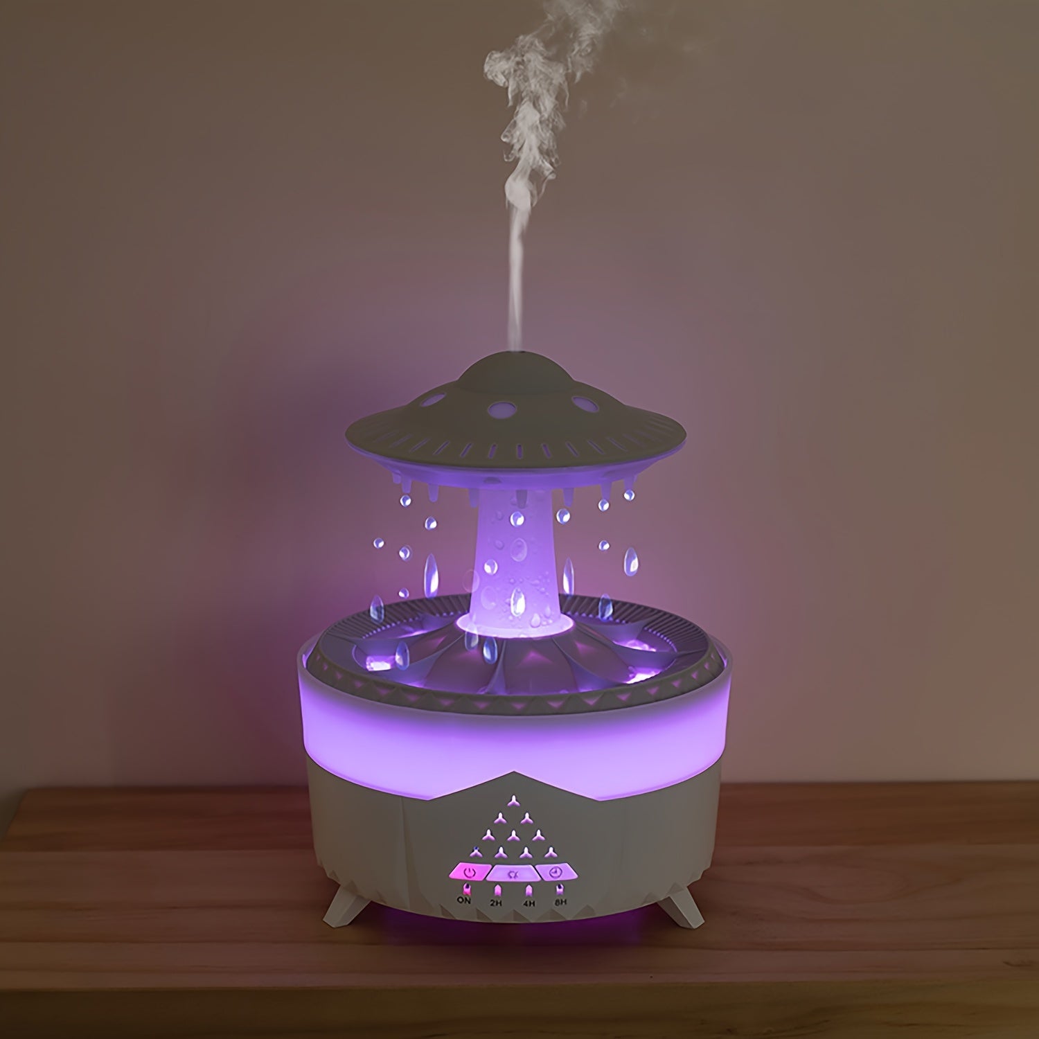 Aromatherapy Diffuser with Remote Control Essential Oil Compatibility Night Light Water-Resistant Large Capacity