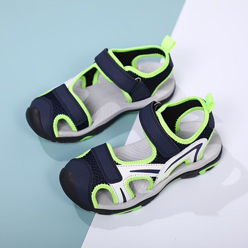 Детские летние водные сандалии для мальчиков и девочек, повседневные уличные спортивные