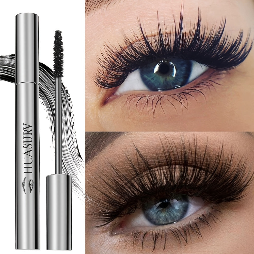 Women Mascara Natural Thick Curl Apricot Tree Hair Fiber Makeup Tool