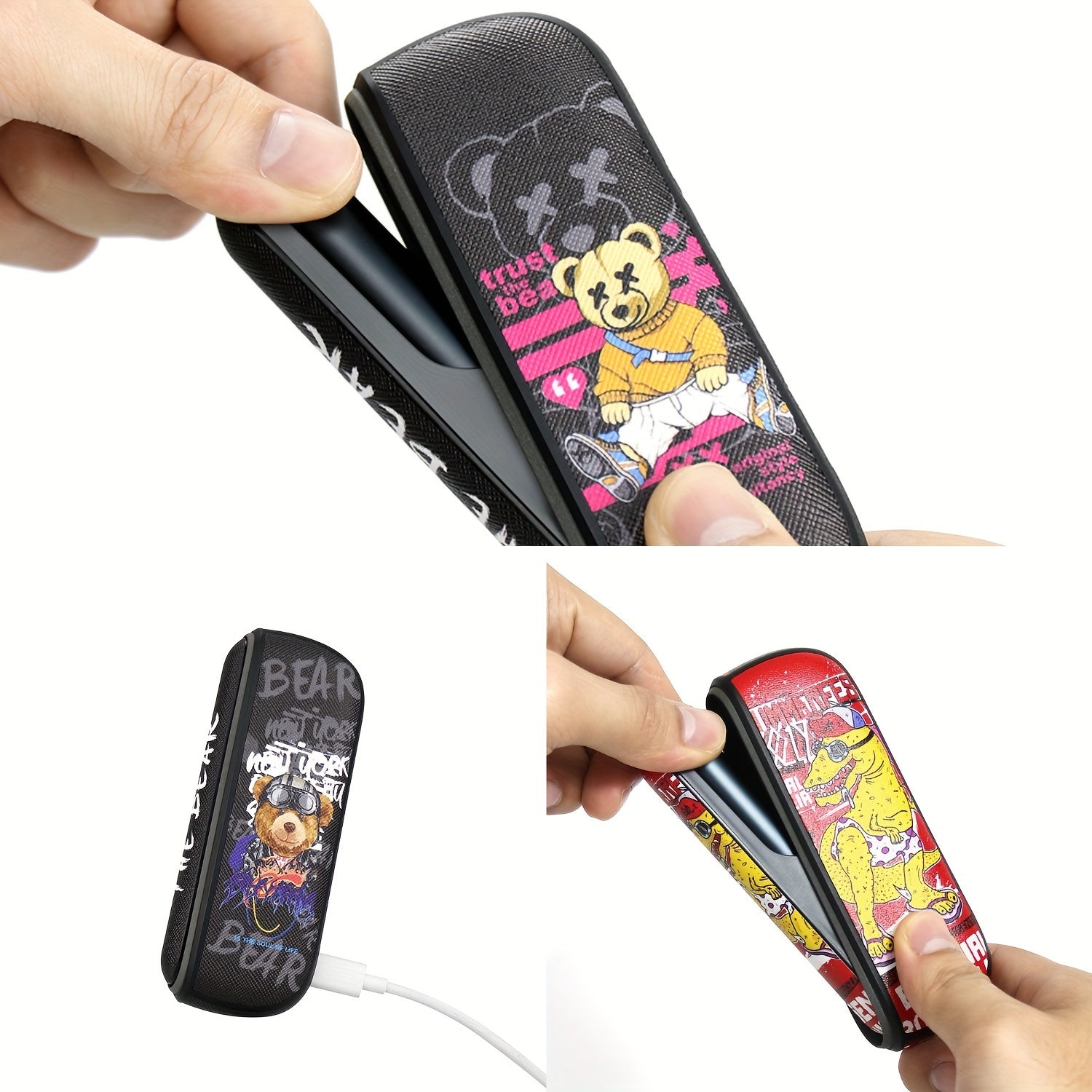 Impact-Resistant Phone Case for iQOS ILUMA with Full Coverage in 5 Patterns