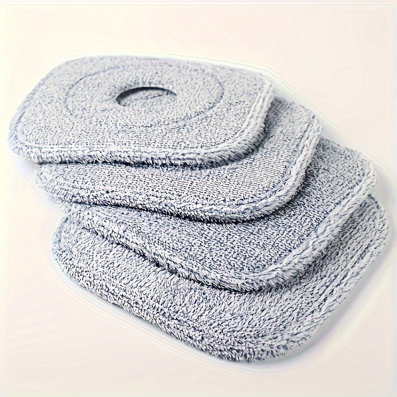 Microfiber Mop Pads Set of 3, 7, or 10, Washable, Durable, Compatible with Spin Mops