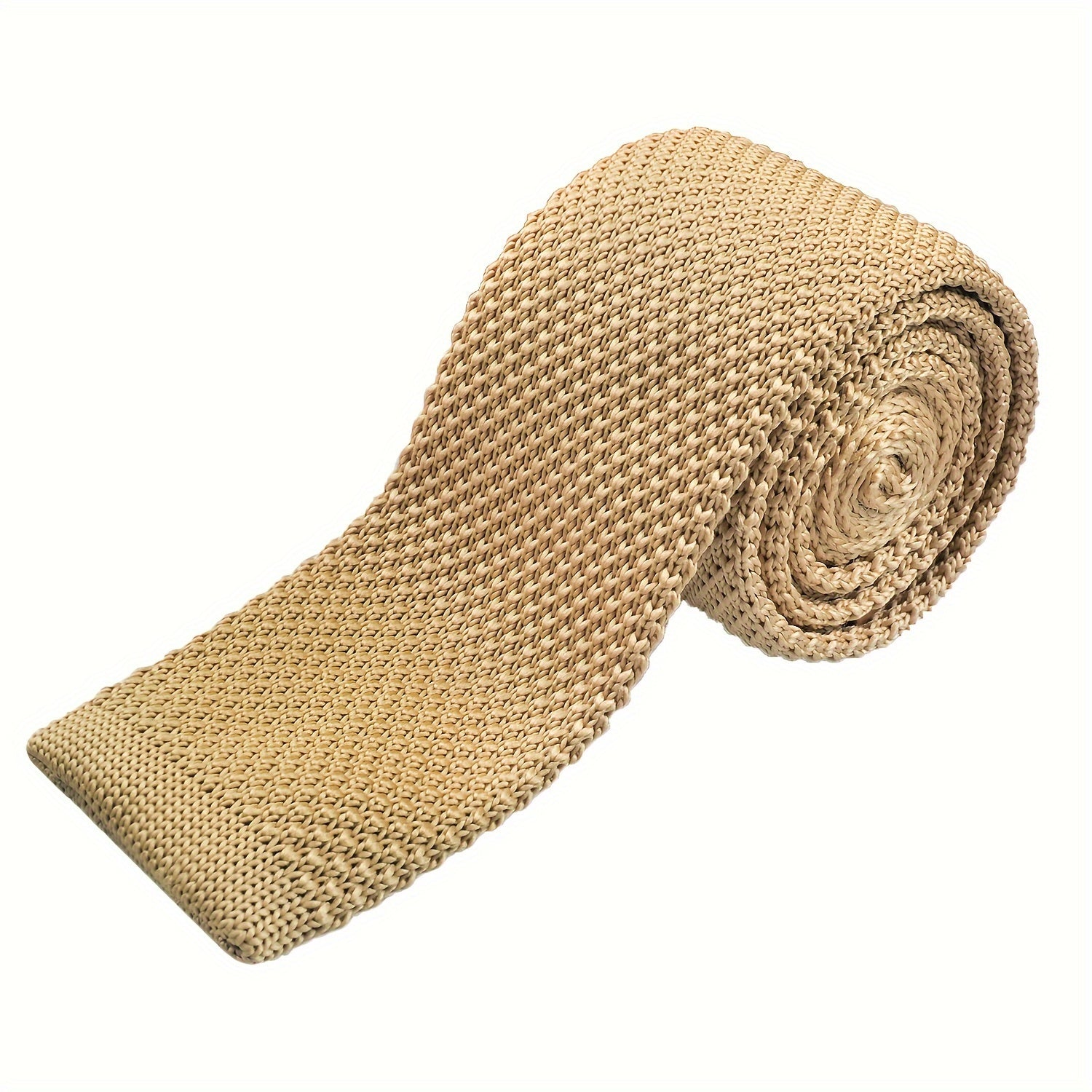Men's Multi-Color Knit Tie for Business and Formal Events