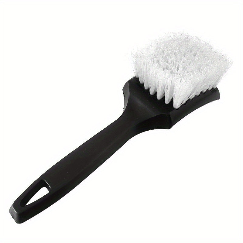 Car Tire Rim Brush Wheel Hub Cleaner Black White Car Washing Tool
