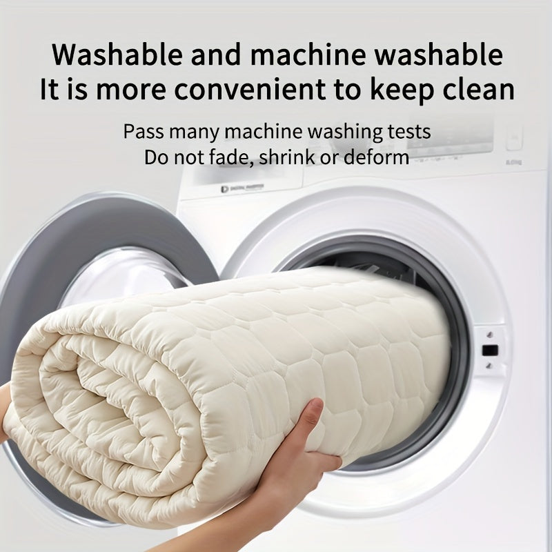 Waterproof Diaper Pad Cover Quilted Mattress Protector Breathable and Easy to Clean