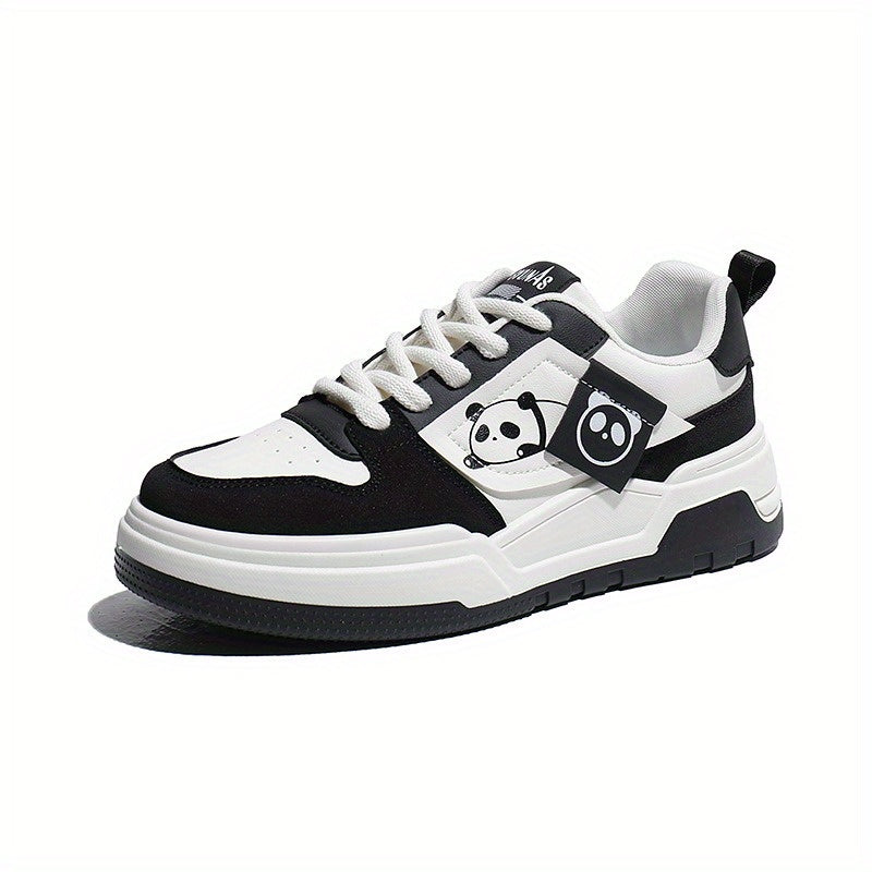 Women's Casual Thick-Soled Sneakers Spring 2025 Panda Style Alex Shoes