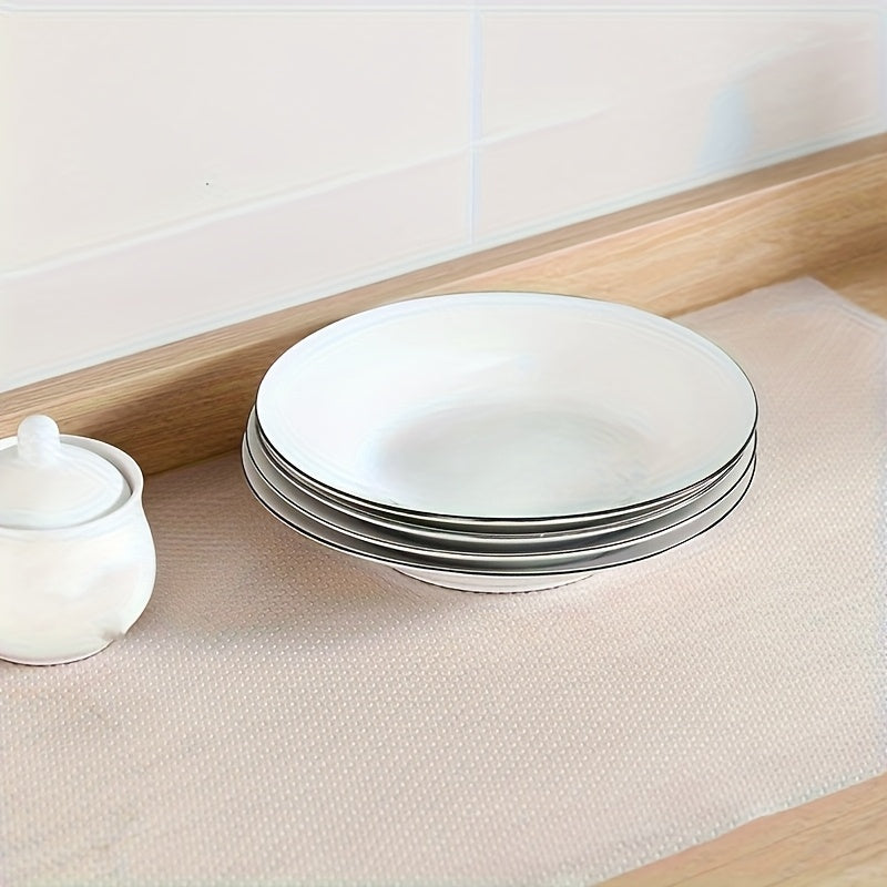 Clear Washable EVA Fridge Shelf Mat - Transparent Drawer Liner Reusable