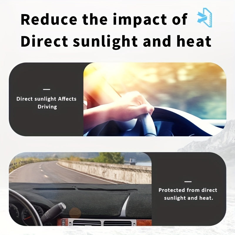 Center Console Dash Mat Protector Sunshield Cover for Chevy GMC SUV