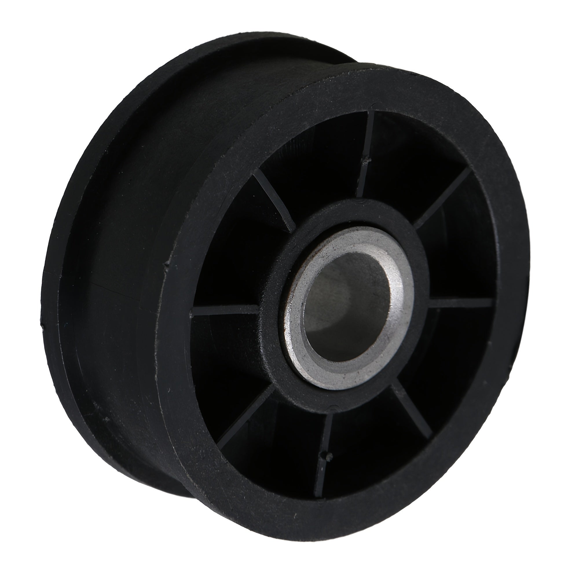Reemplazo de volante de inercia para secadora de ropa, plástico negro, 5.5x1.3cm