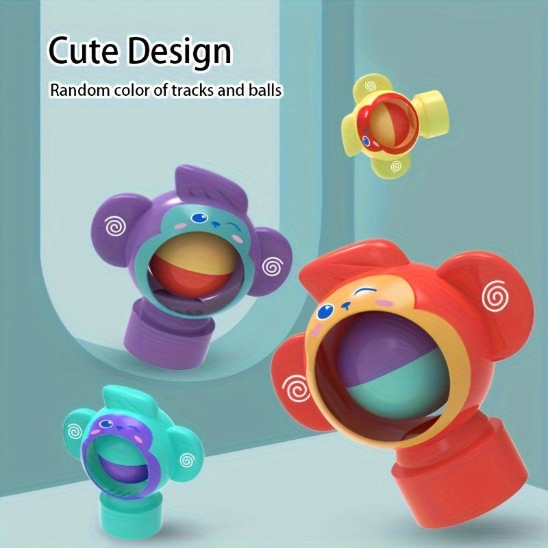 Baby Toy Ball Track Tower for Early Learning Ages 10 Months Plus Plastic Colorful Educational Gift