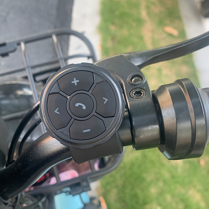 Interruptor de música en el volante con control remoto inalámbrico para coche