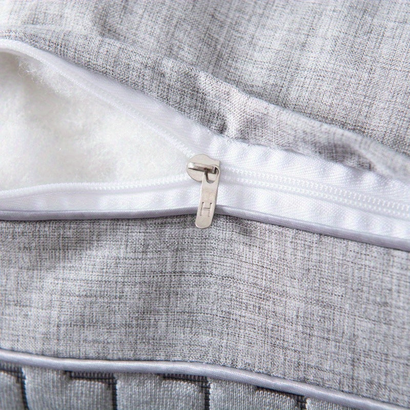 Set of 2 Breathable Knitted Neck Pillows for Sleep and Neck Support