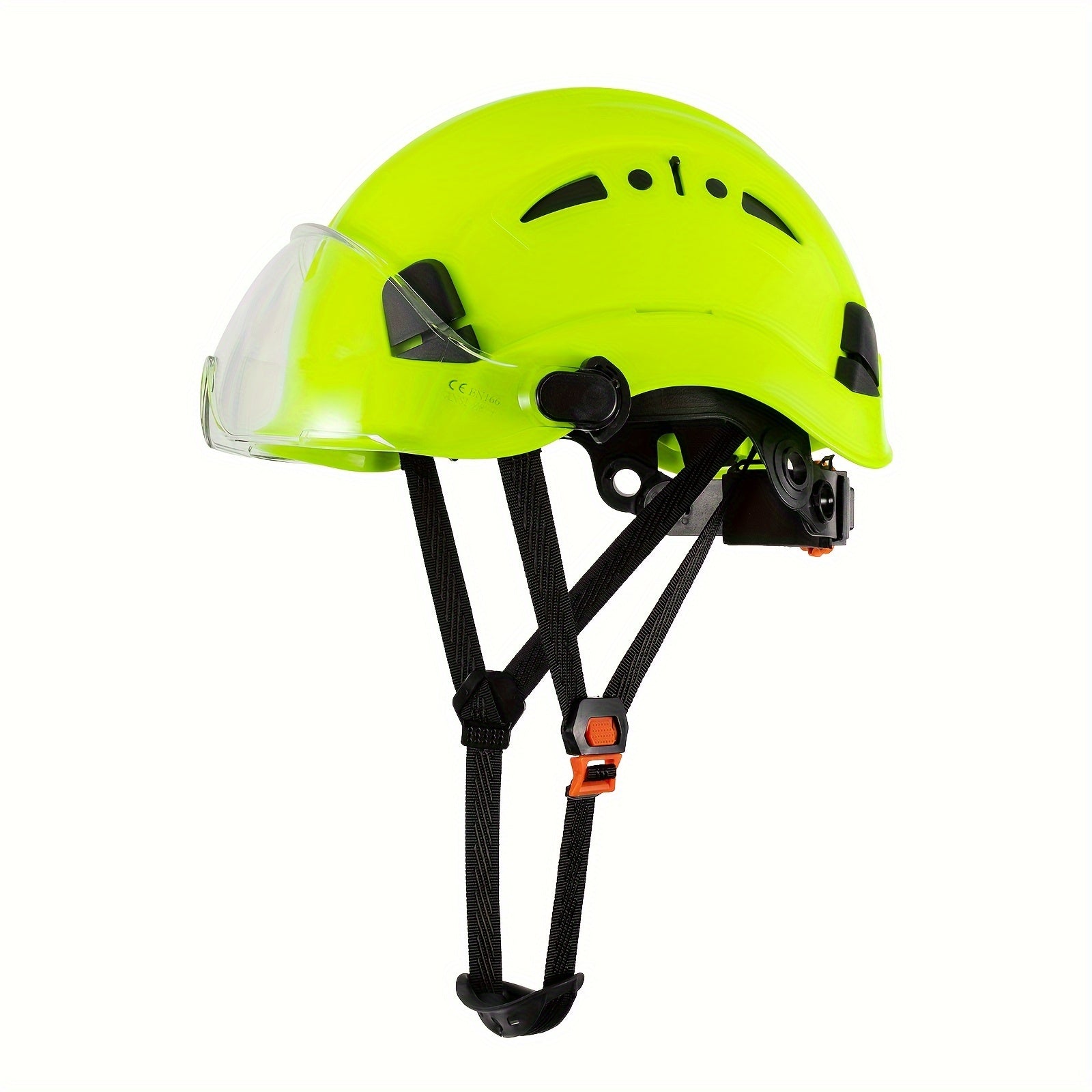 Safety Helmet with Goggles EN937 Standard for High-Altitude Rescue Construction Site