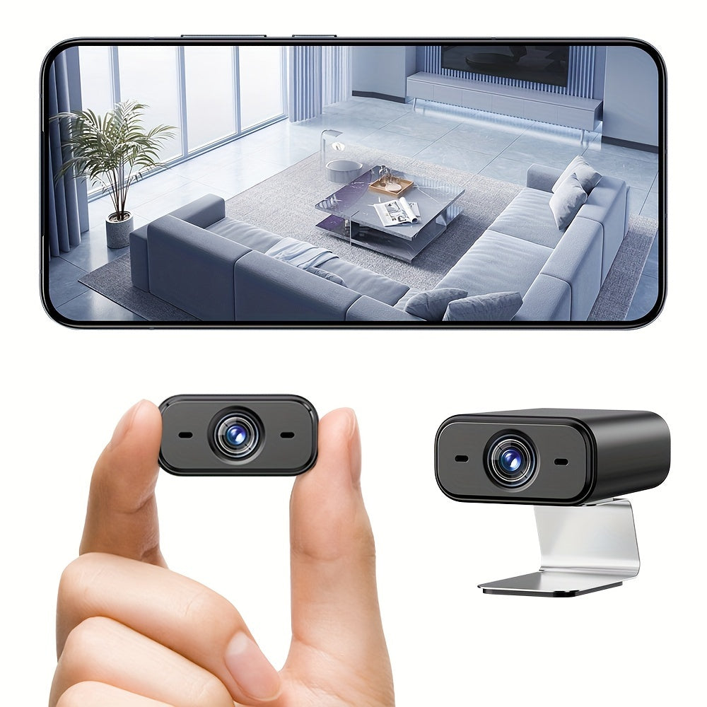 Mini Wireless Security Camera USB Powered App Control 480p Non Waterproof