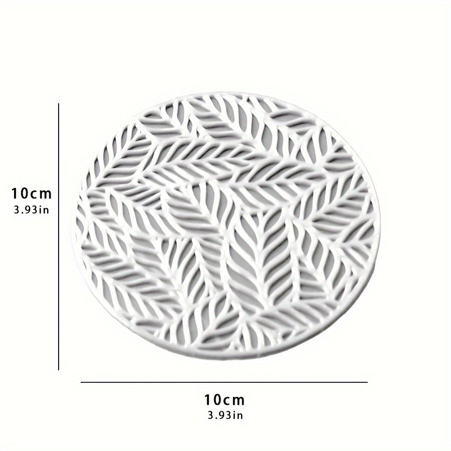 Posavasos de PVC resistentes al calor para mesas de la serie Golden, antideslizantes, set de 6