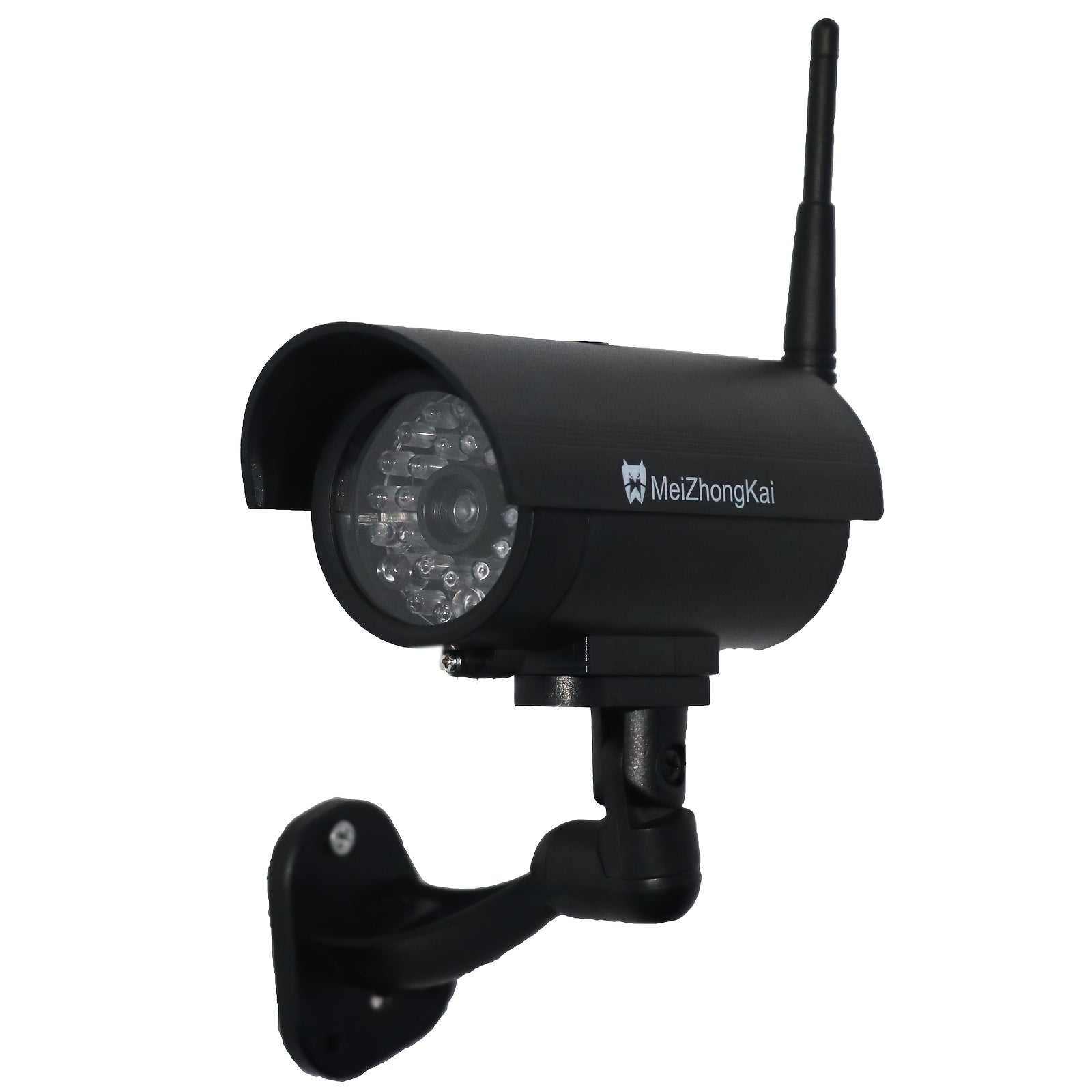 LED Fake Security Camera with Red Flashing Light Waterproof Indoor Outdoor