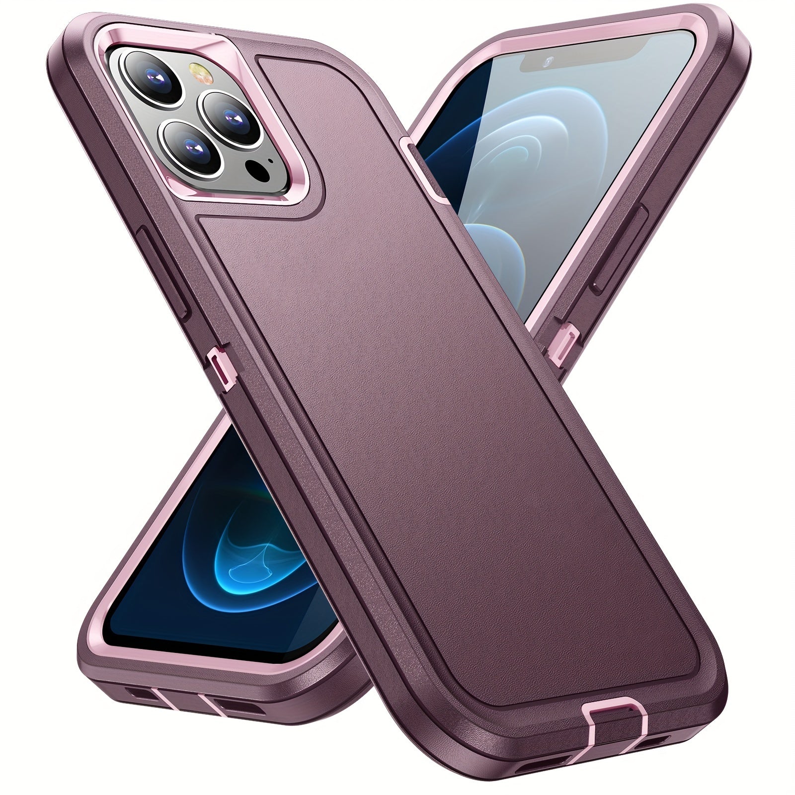 Shockproof TPU PC Phone Case for iPhone 14 13 12 8 with Air Cushion Protection