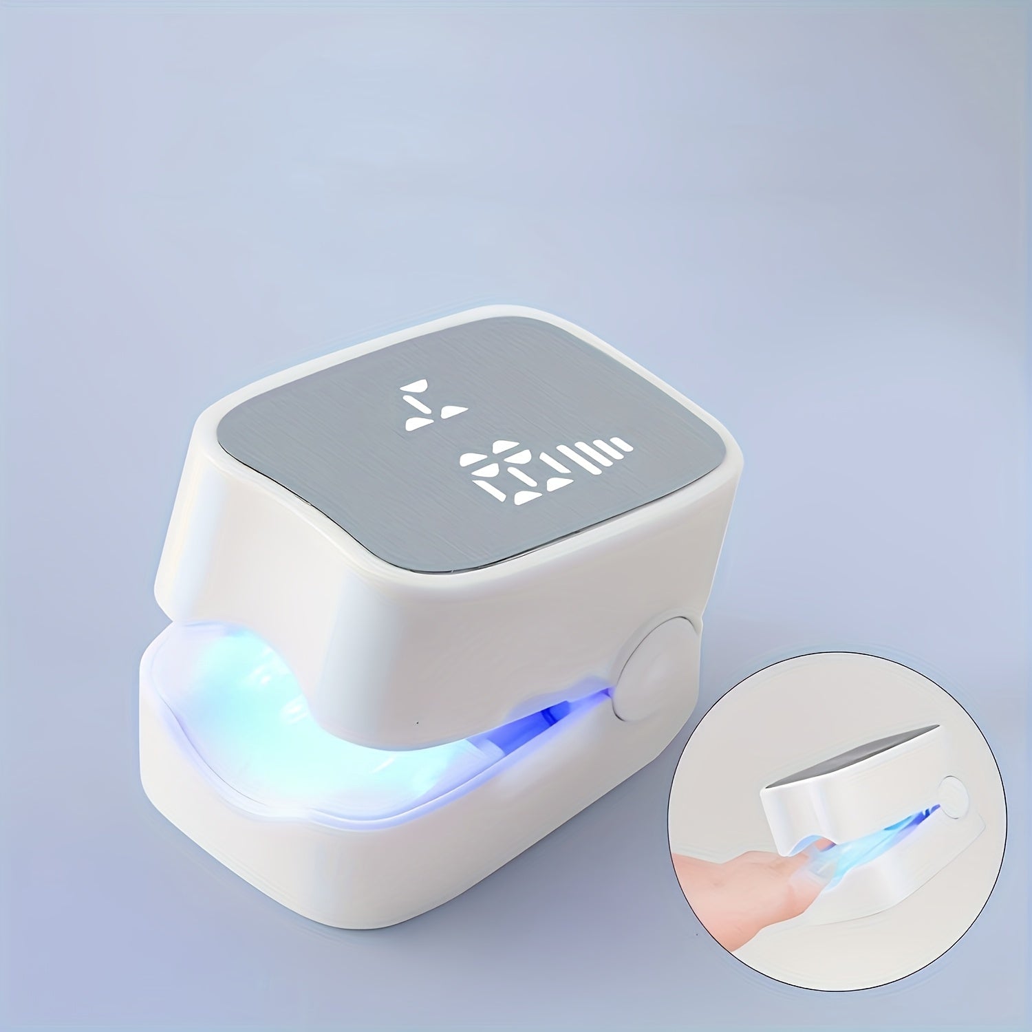 Dispositivo recargable de relajación para uñas con batería de 400mAh, carga USB para cuidado de uñas