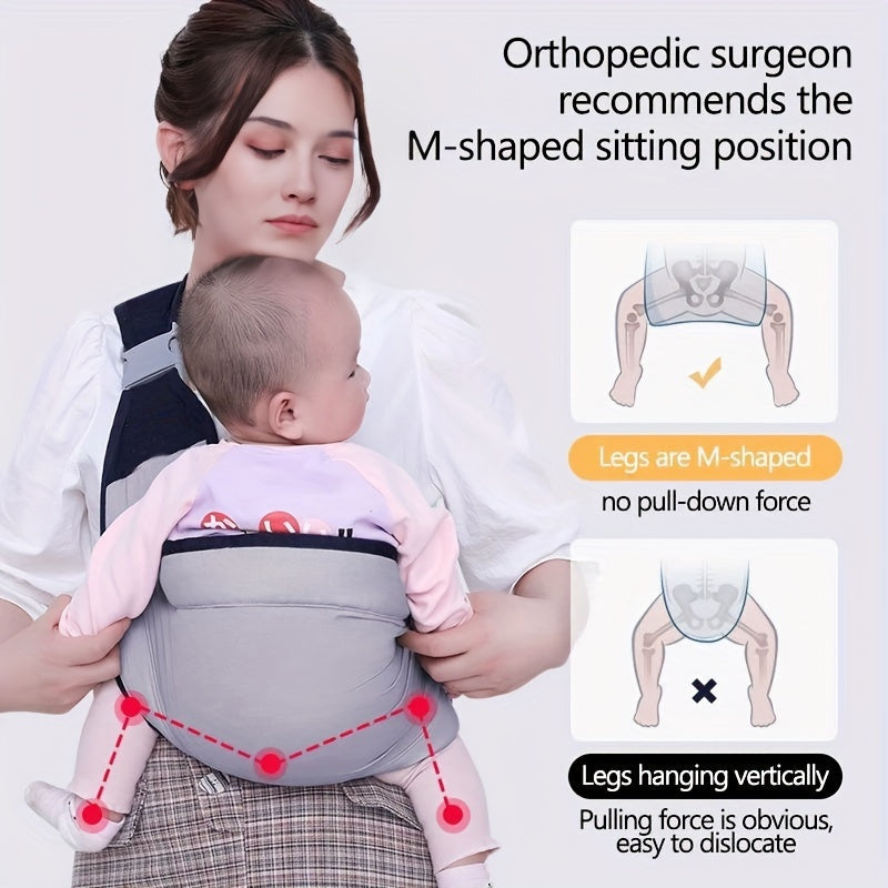 Lightweight Adjustable Baby Carrier for Newborns to Toddlers Up to 20 KG