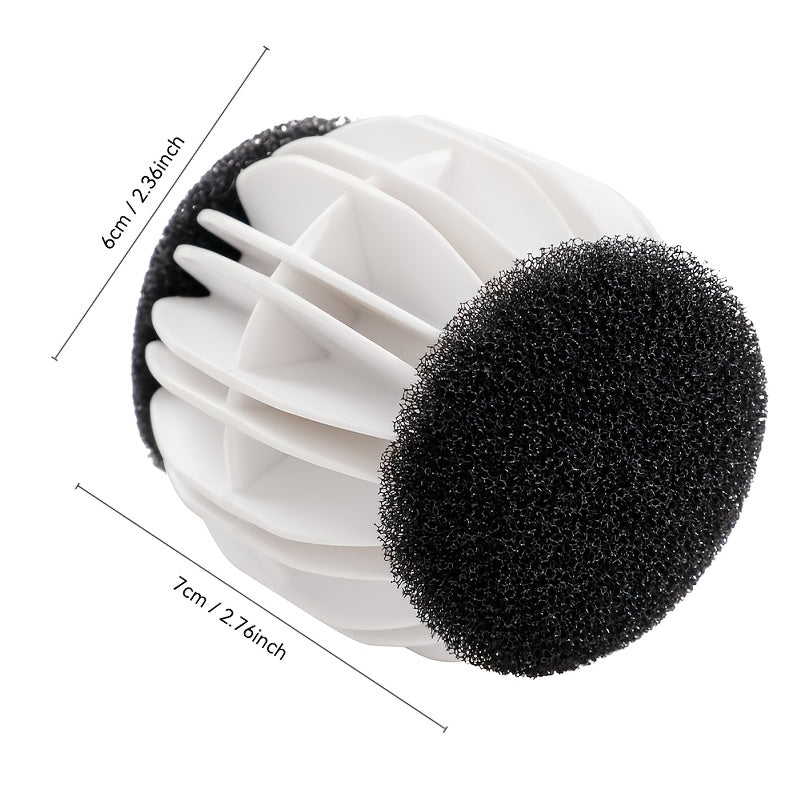 2 Anti-Winding Wool Laundry Balls for All Fabrics Reusable Fabric Softener Static Reducer