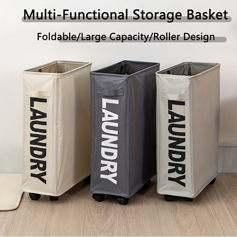 Large Capacity Multi-Functional Storage Basket Foldable for Dorms Homes Gyms